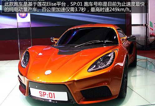 底特律電氣 SP：01電動跑車