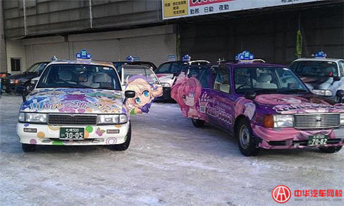 日本出租車的動漫@chinaadec.com