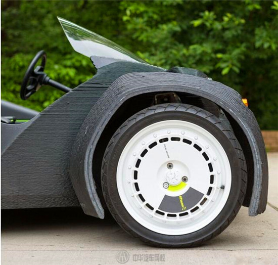 3D打印汽車(chē)Strati細(xì)節(jié)展示@chinaadec.com