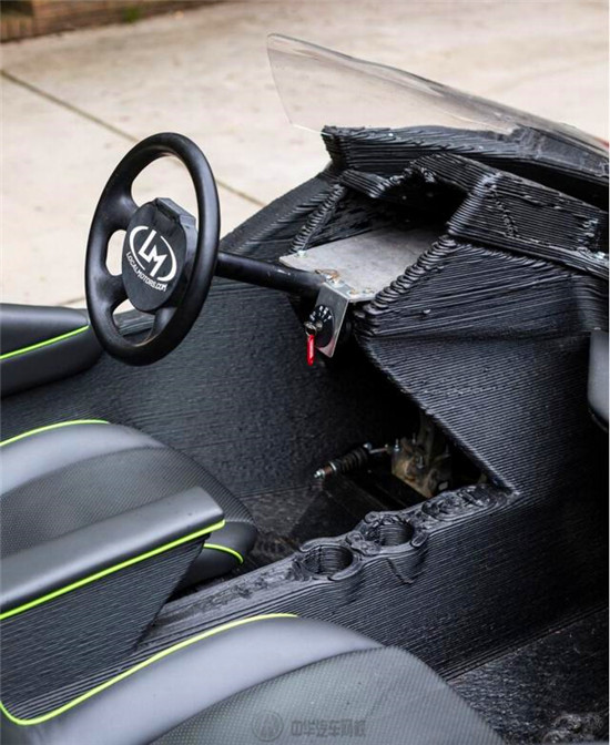3D打印汽車(chē)Strati細(xì)節(jié)展示@chinaadec.com
