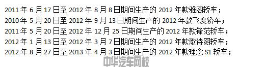 9月汽車召回排行，安全隱患是重點@chinaadec.com
