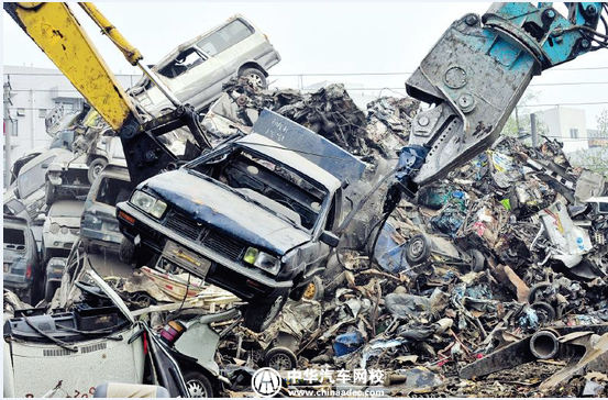 報廢汽車經“黃?！绷魅牒谑?改頭換面重新上路行駛@chinaadec.com