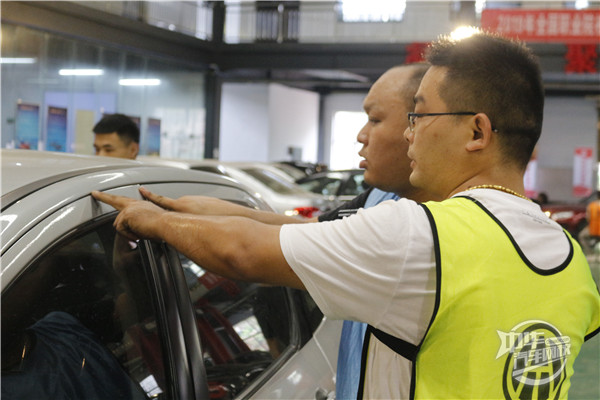 201907期二手車鑒定評(píng)估師開(kāi)班，學(xué)員們學(xué)習(xí)熱情勝驕陽(yáng)@chinaadec.com