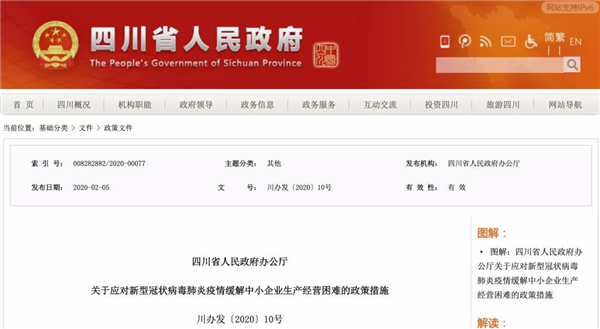 《關于應對新型冠狀病毒肺炎疫情緩解中小企業生產經營困難的政策措施》@chinaadec