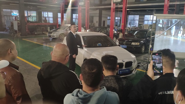 中華汽車網校第242期二手車評估師實訓第三天！水泡車鑒定教學@chinaadec.com