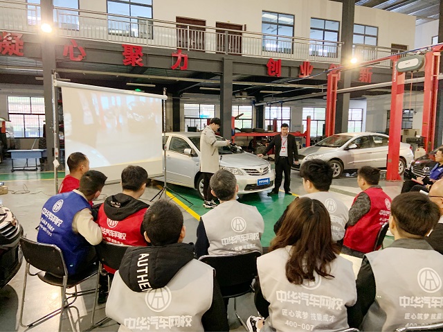 中華汽車網校第242期二手車評估師實訓第三天！水泡車鑒定教學@chinaadec.com