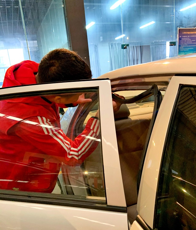 中華汽車網校第242期二手車評估師實訓第三天！水泡車鑒定教學@chinaadec.com