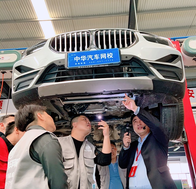 中華汽車網校第242期二手車評估師實訓第三天！水泡車鑒定教學@chinaadec.com