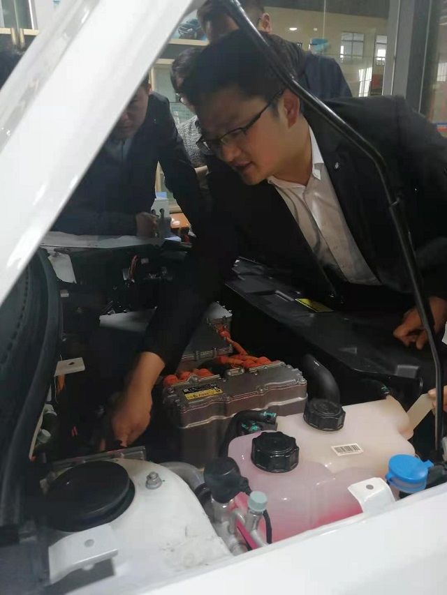 中華汽車網校第242期二手車評估師實訓第五天！新能源汽車鑒定教學@chinaadec.com