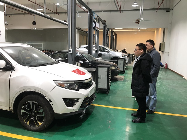 中華汽車網校校長易猛受邀參觀湖南省汽車技師學院，洽談合作！@chinaadec.com